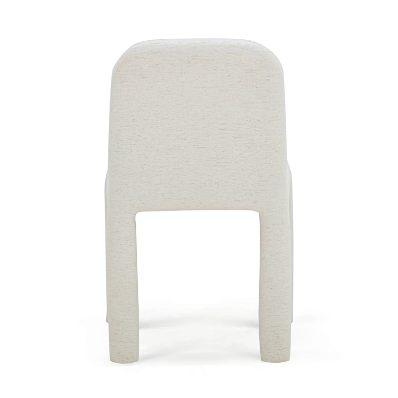 Georgia Cream Performance Chenille Dining Chair
