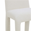 Georgia Cream Performance Chenille Dining Chair