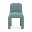 Georgia Light Blue Performance Chenille Dining Chair