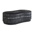 Hades Black Faux Marble Indoor/Outdoor Concrete Coffee Table