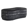 Hades Black Faux Marble Indoor/Outdoor Concrete Coffee Table
