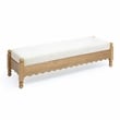 Thelma Cream Performance Basketweave Bench