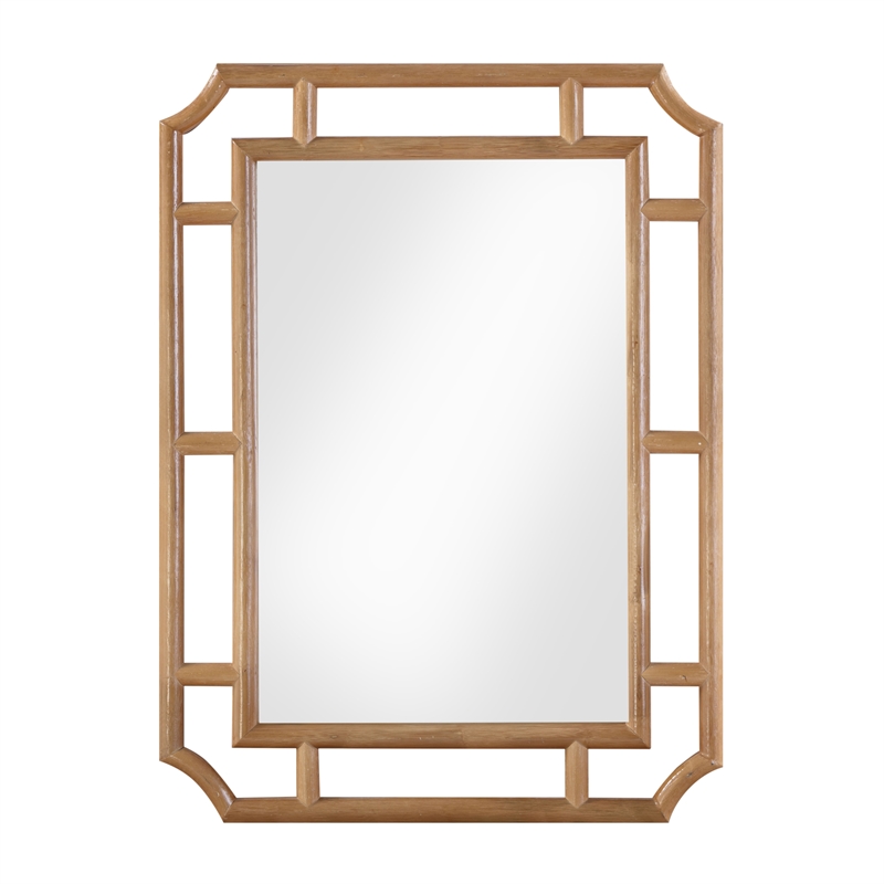 Cienna Natural Rattan Wall Mirror
