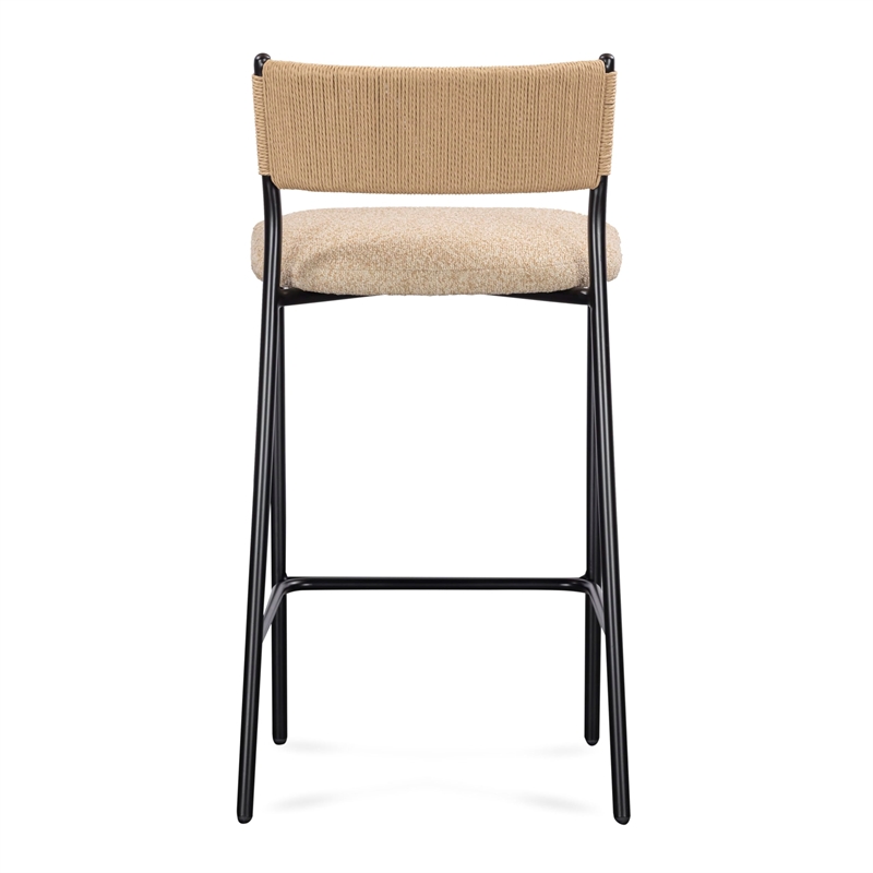 Celine Tan Performance Speckled Boucle Barstool