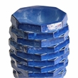 TOV Furniture Trax Azul Ceramic Table in Blue