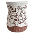 TOV Furniture Ceramic Carved Terracotta Table