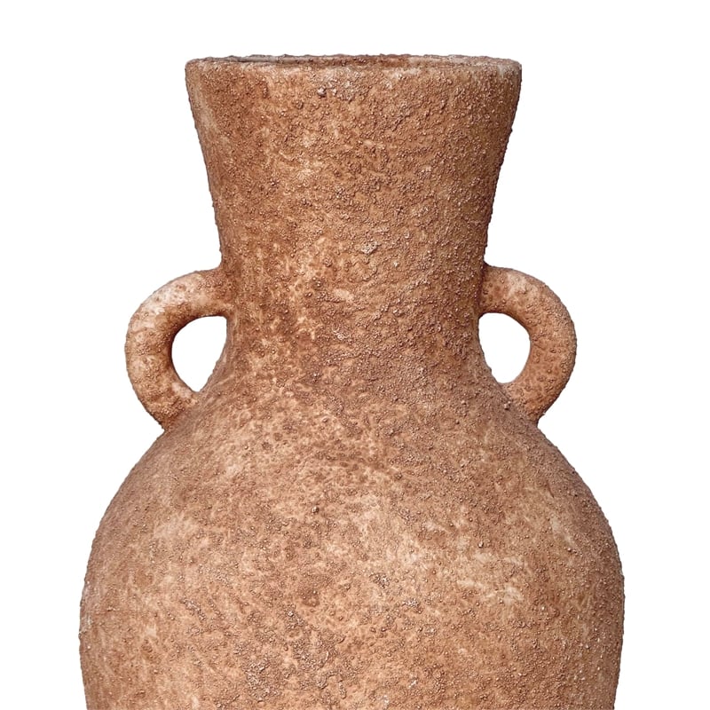 Earthenware Roman Ceramic Vase with Handles