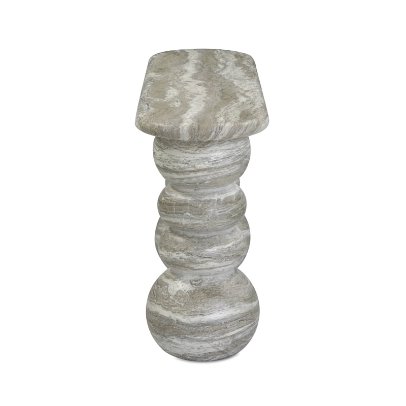 Hyre Faux Stone Indoor/Outdoor Concrete Console Table