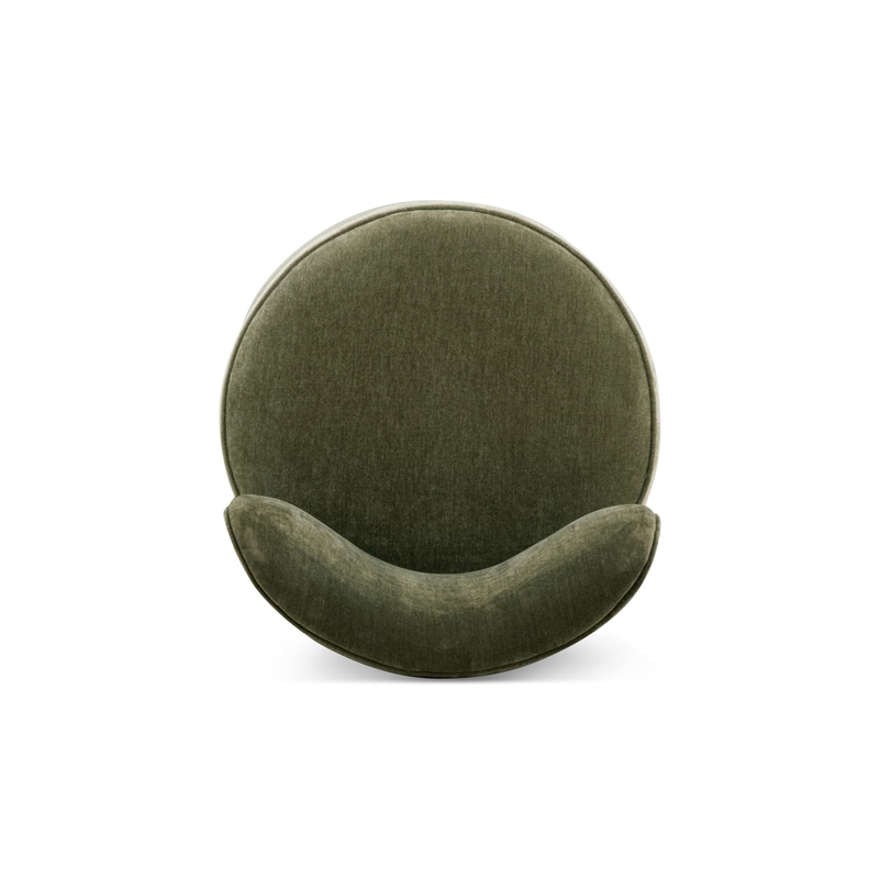 Amaya Green Upcycled Swivel Desk Chair