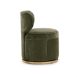 Amaya Green Upcycled Swivel Desk Chair