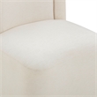 Dolce Cream Rolling Desk Chair