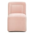 Dolce Pink Rolling Desk Chair