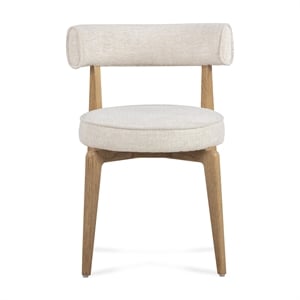 Nikita Cream Performance Fabric Dining Chair