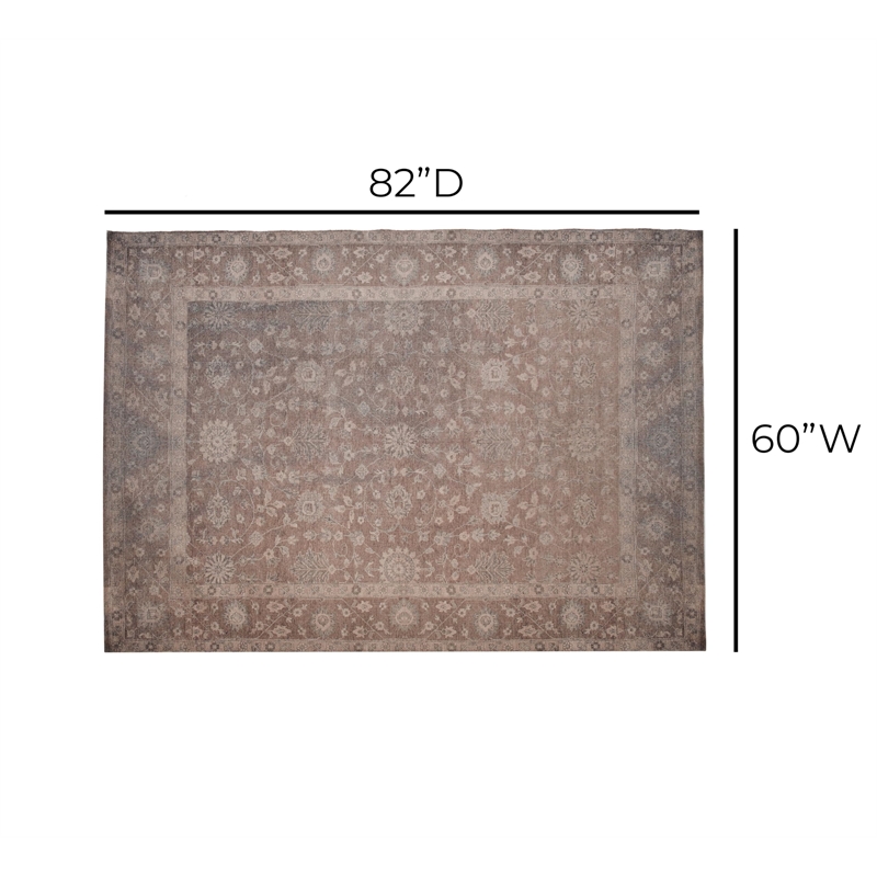 Lior 5' x 7' Polyester Area Rug