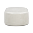 Suraya Ivory Concrete Rounded Coffee Table