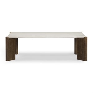 Restis Beige Quartz Rectangular Coffee Table