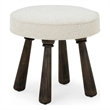 Pookie Cream Boucle Stool