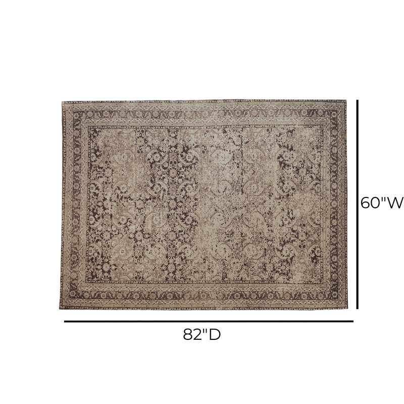 Bluma 5' x 7' Polyester Area Rug