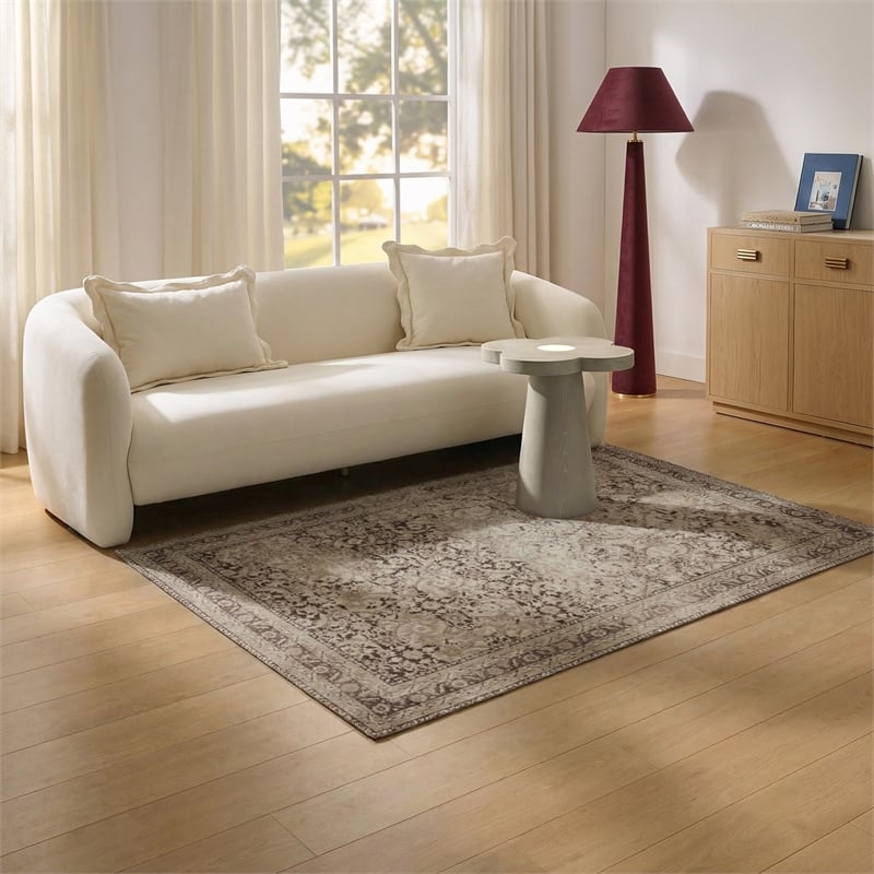 Bluma 5' x 7' Polyester Area Rug