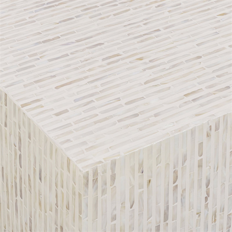 Earl Cream Mother of Pearl Coffee Table