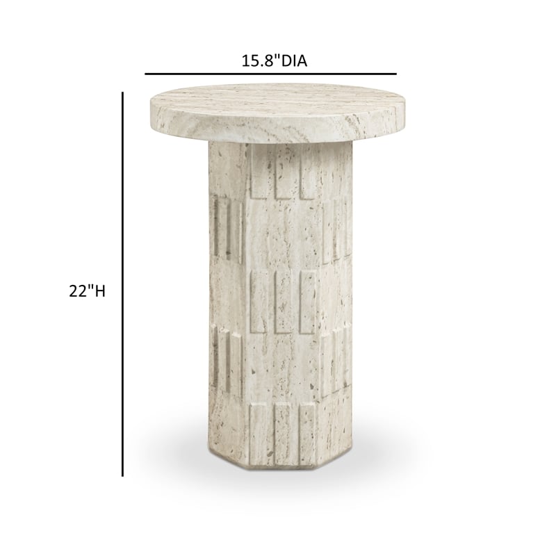 Asta Concrete Indoor/Outdoor Side Table