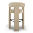 Malone Taupe Performance Fabric Bar Stool