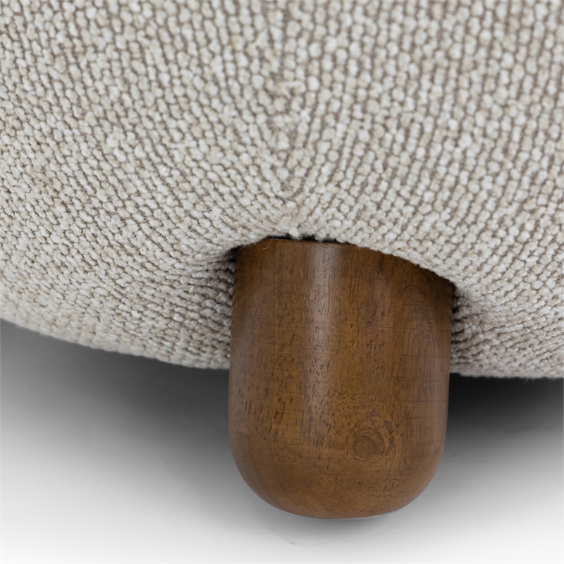 TOV Furniture Pucker Warm Grey Boucle Accent Chair