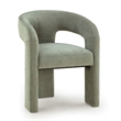 Malone Green Performance Fabric Dining Chair