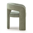Malone Green Performance Fabric Dining Chair