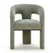 Malone Green Performance Fabric Dining Chair
