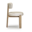 Odessa Cream Performance Vegan Leather Dining Chair