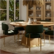 Margaret Green Performance Chenille Dining Chair