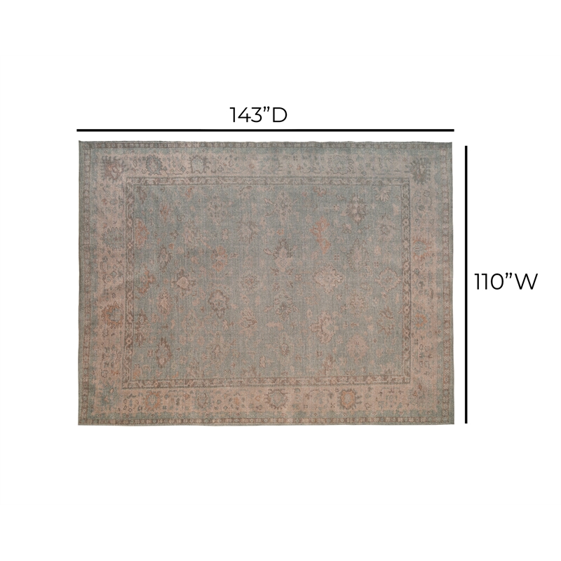 Roni 9' x 12' Polyester Area Rug