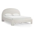 Orphea Sugar Off White Boucle King Bed