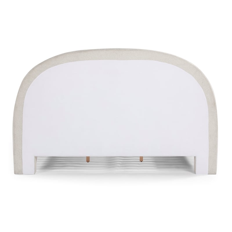 Orphea Sugar Off White Boucle King Bed