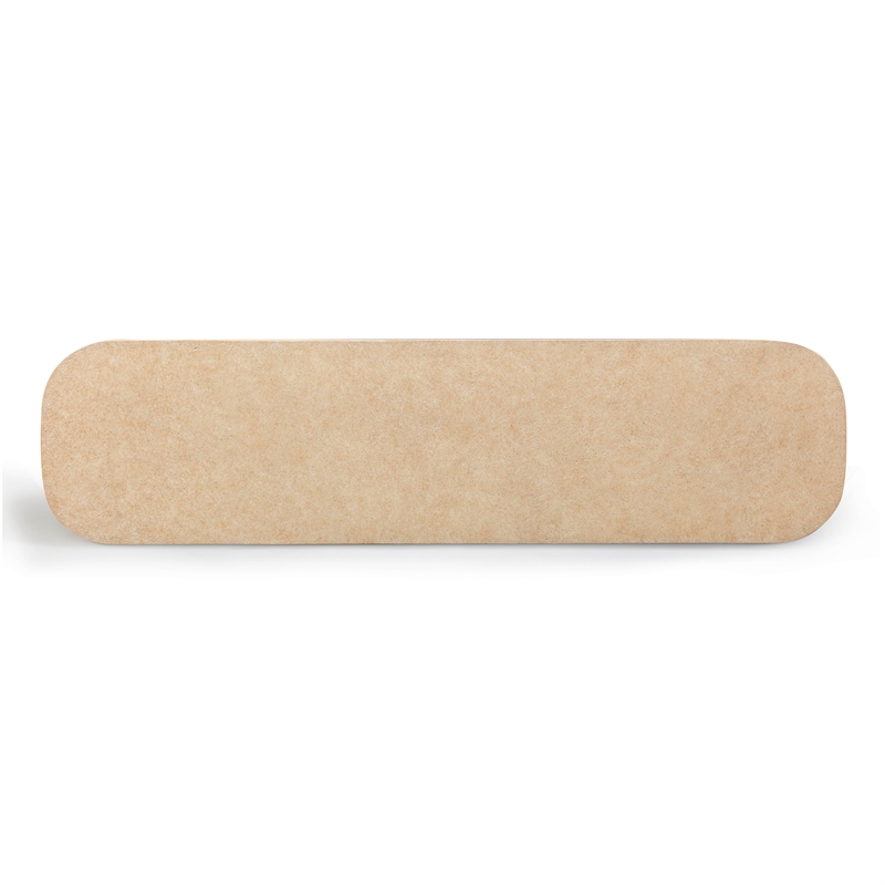 Suraya Faux Travertine Concrete Console Table