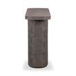 Suraya Dark Umber Concrete Console Table