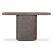 Suraya Dark Umber Concrete Console Table