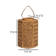 Andi Natural Rattan Lantern