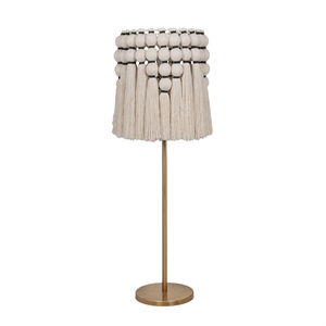 Tutu Gold Natural Floor Lamp