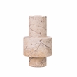 Marble TravertineTurned Candle Holder