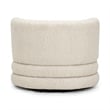 Astor Cream Heavy Boucle Swivel Hotel Lounge Chair