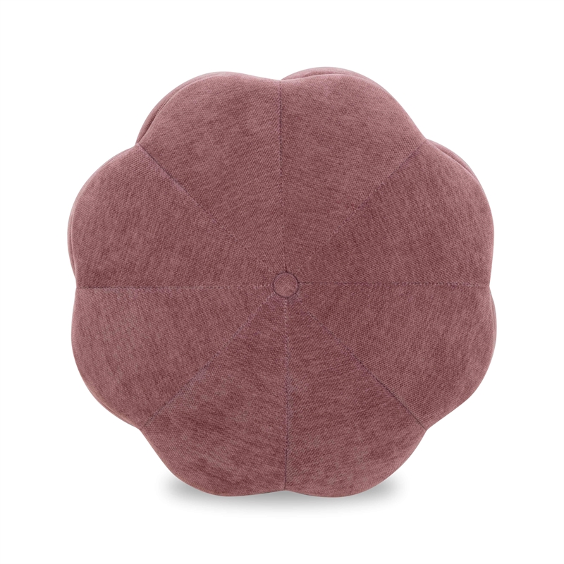 Fleur Mauve Storage Ottoman