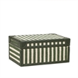 Kora Green Cotton Jute Jewelry Box Set