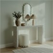 Cyprus Cream Capiz Shell Console Table
