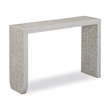 Cyprus Cream Capiz Shell Console Table