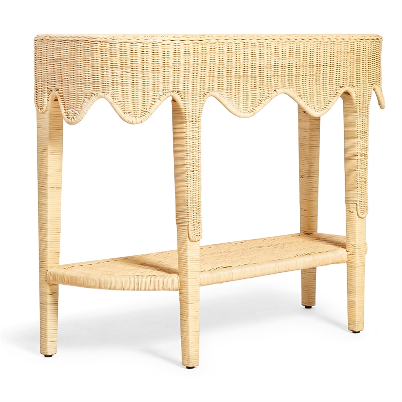 Sally Natural Rattan Console