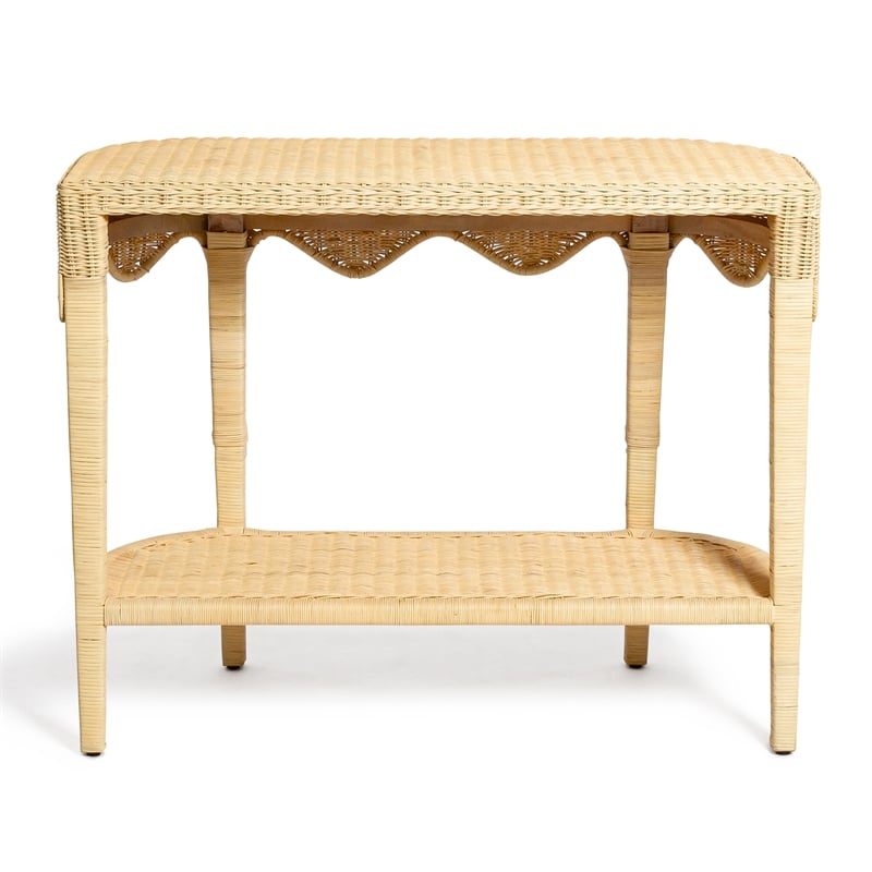 Sally Natural Rattan Console