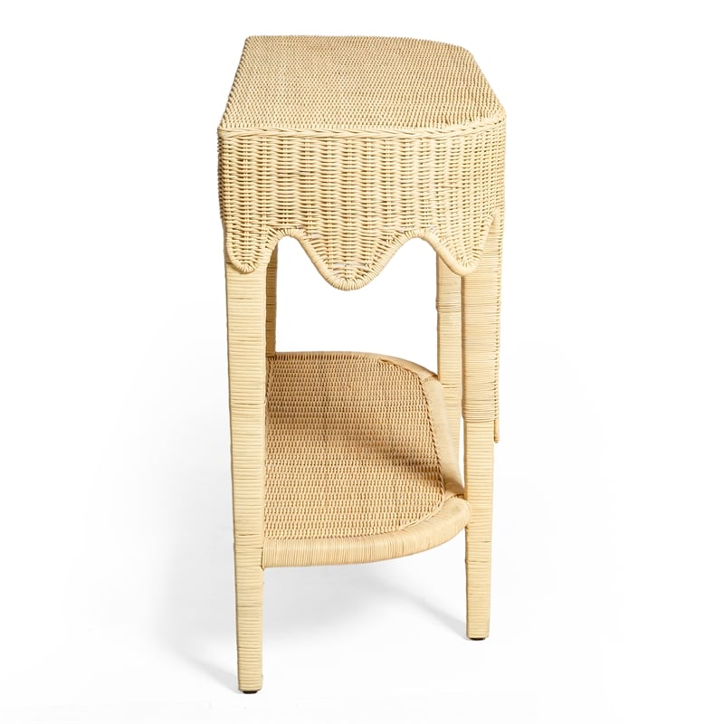 Sally Natural Rattan Console