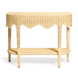 Sally Natural Rattan Console